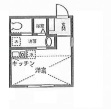 フェリーチェ上反町B棟の物件間取画像